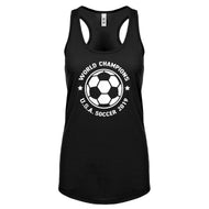 Women's World Cup Champions Womens Racerback Tank Top