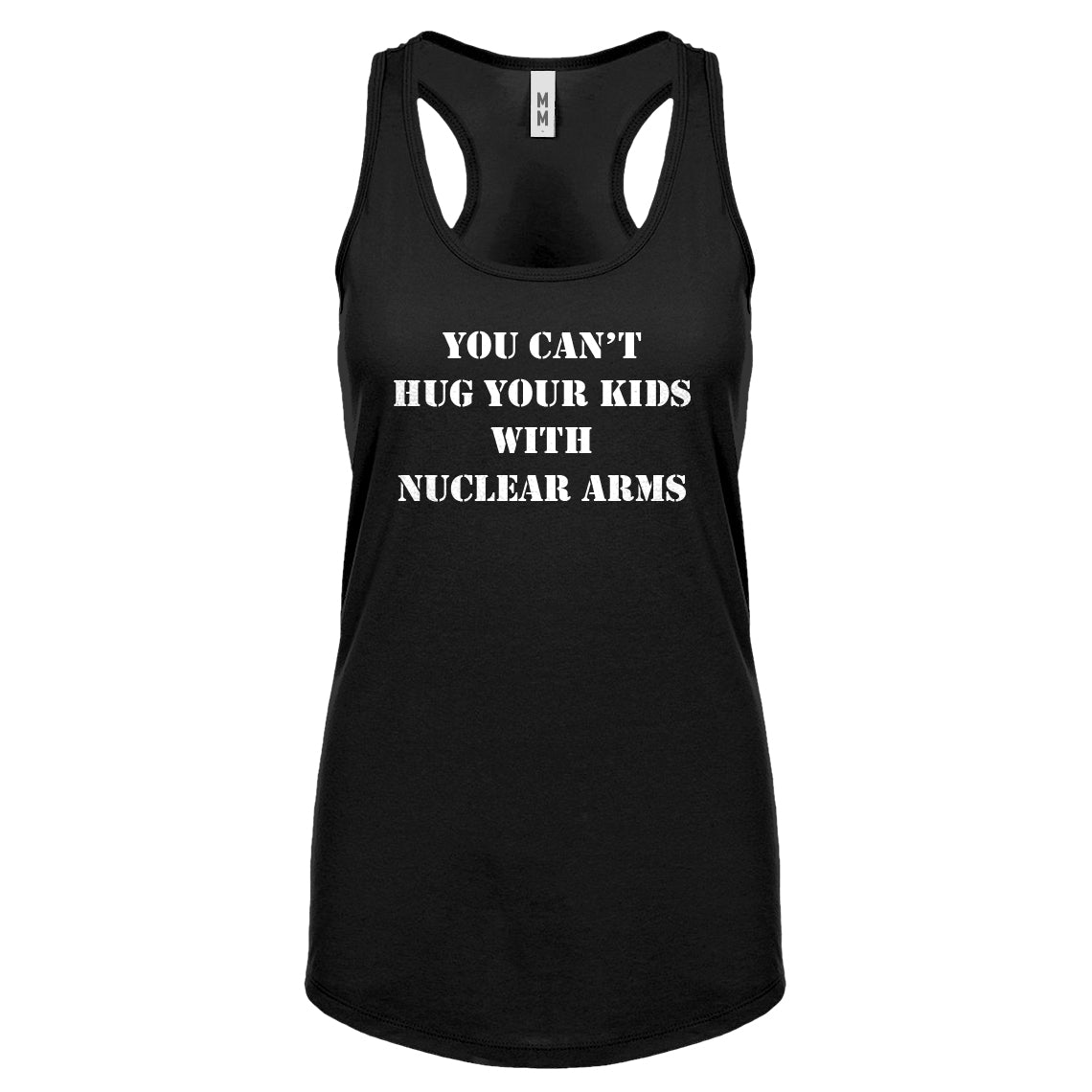 Racerback Nuclear Arms Womens Tank Top