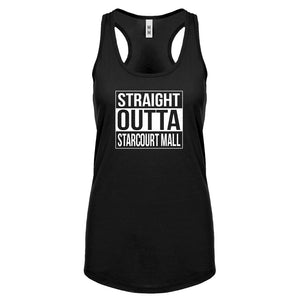 Straight Outta Starcourt Mall Womens Racerback Tank Top