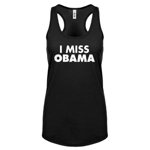 Racerback I Miss Obama Womens Tank Top