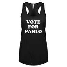 Racerback Vote for Pablo Womens Tank Top