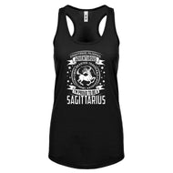 Sagittarius Astrology Zodiac Sign Womens Racerback Tank Top