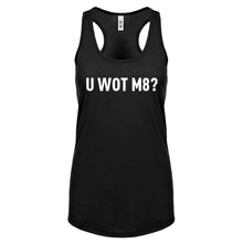 Racerback U Wot M8 Womens Tank Top