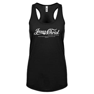 Racerback Jesus Christ Womens Tank Top