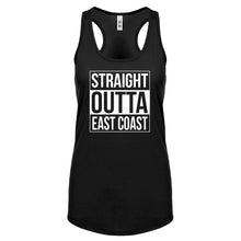 Straight Outta East Coast Womens Racerback Tank Top