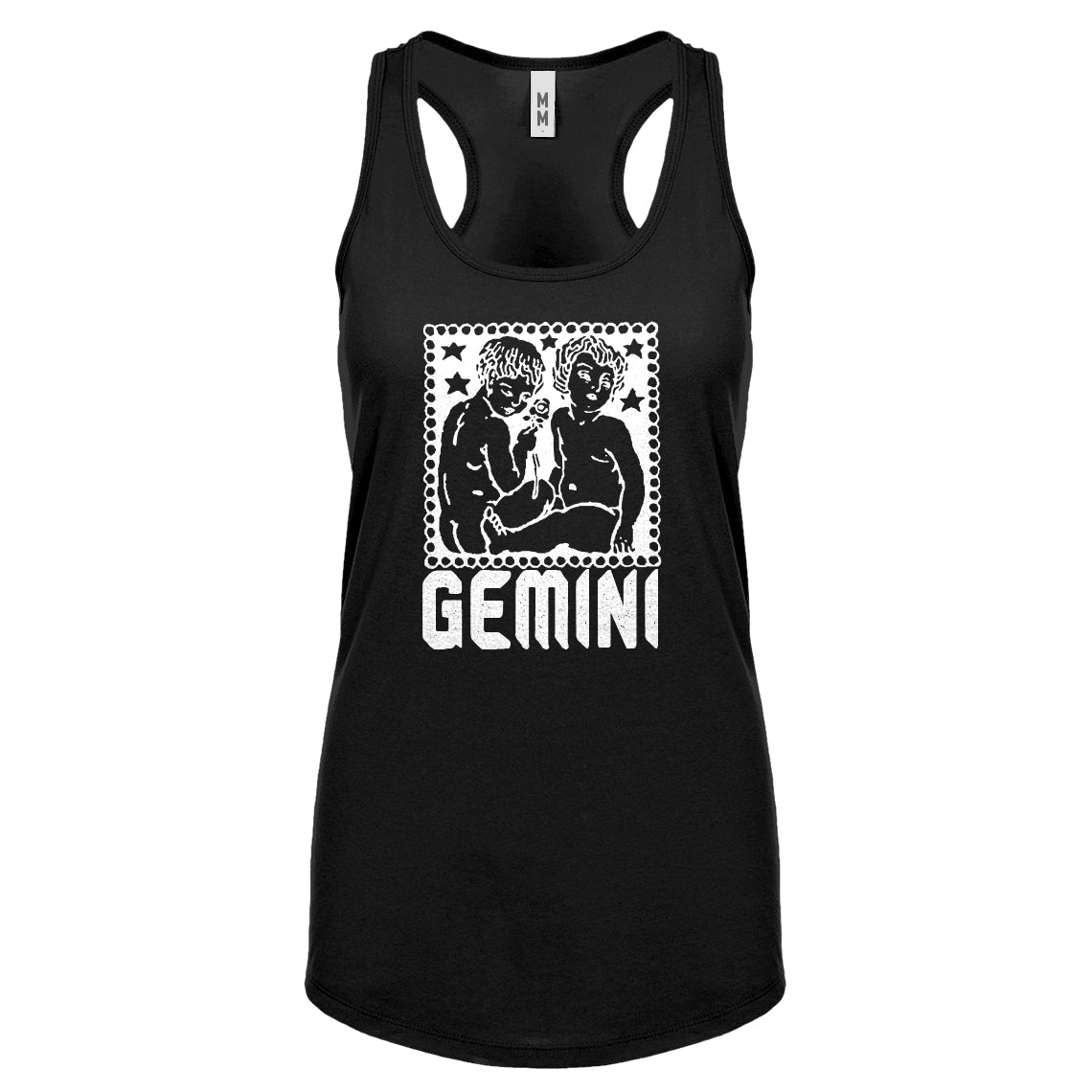 Racerback Gemini Zodiac Astrology Womens Tank Top
