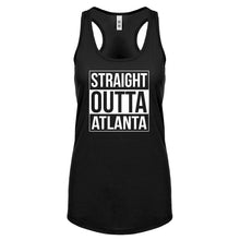 Straight Outta Atlanta Womens Racerback Tank Top