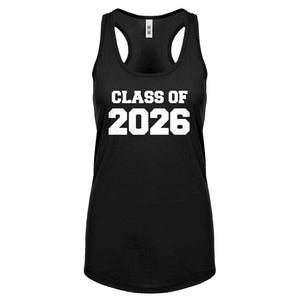 Class of 2026 Womens Racerback Tank Top
