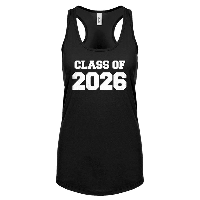 Class of 2026 Womens Racerback Tank Top