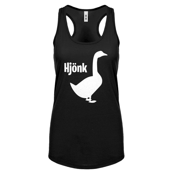 GOOSE HJONK Womens Racerback Tank Top