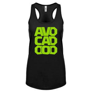 Racerback Avocado Womens Tank Top