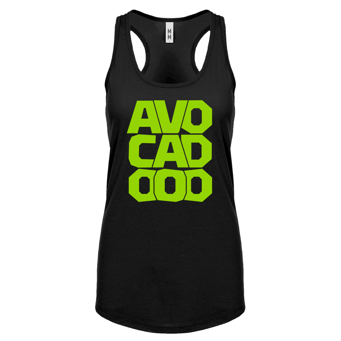 Racerback Avocado Womens Tank Top