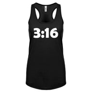 THREE SIXTEEN Womens Racerback Tank Top