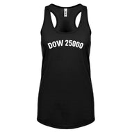 Dow 25000 Womens Racerback Tank Top