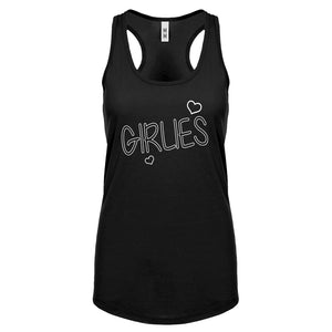 Girlies Womens Racerback Tank Top