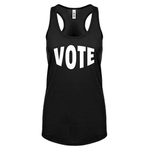 VOTE Womens Racerback Tank Top