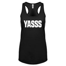 Racerback Yasss Womens Tank Top