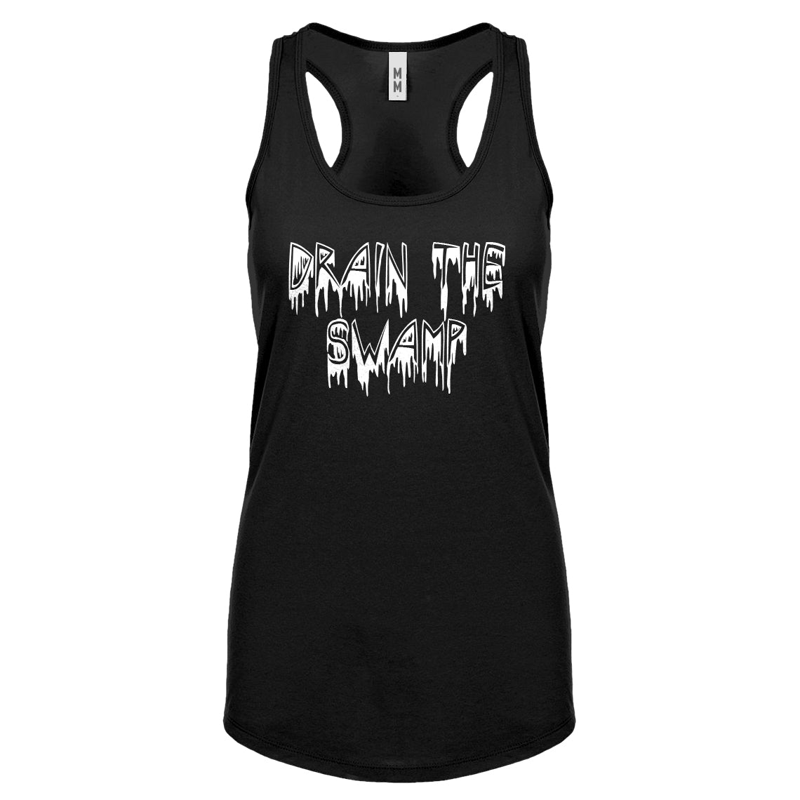 Racerback Drain the Swamp Womens Tank Top