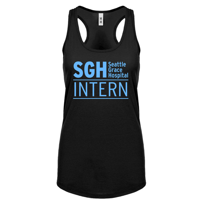 Racerback Intern Seattle Grace Hospital Womens Tank Top