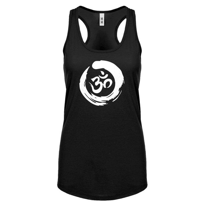 Racerback Om Womens Tank Top