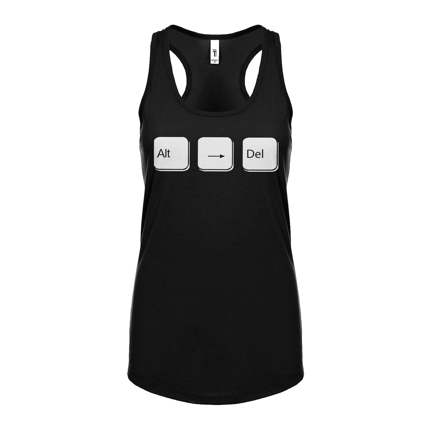 Alt Right Delete Womens Sleeveless Tank Top