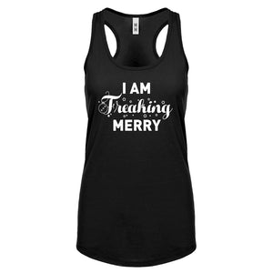 Freaking Merry Womens Racerback Tank Top