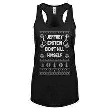 Epstein Didn't Kill Himself Christmas Womens Racerback Tank Top