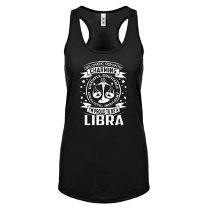Racerback Libra Astrology Zodiac Sign Womens Tank Top