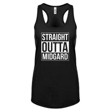 Racerback Straight Outta Midgard Womens Tank Top