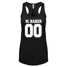M. BAKER 00 Womens Racerback Tank Top
