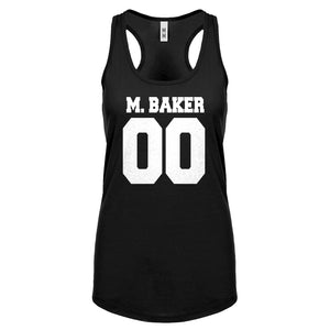 M. BAKER 00 Womens Racerback Tank Top