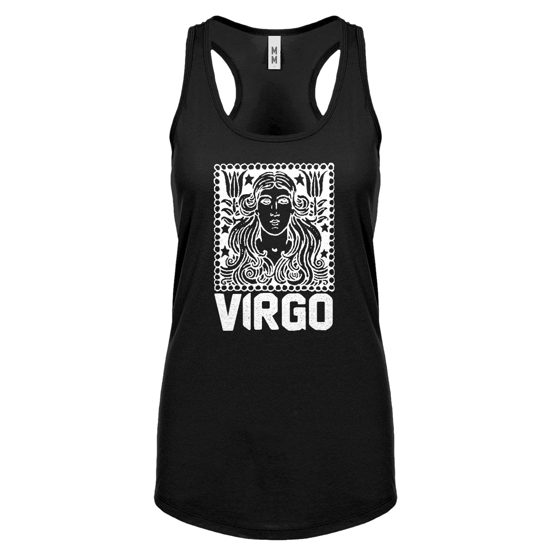 Racerback Virgo Zodiac Astrology Womens Tank Top