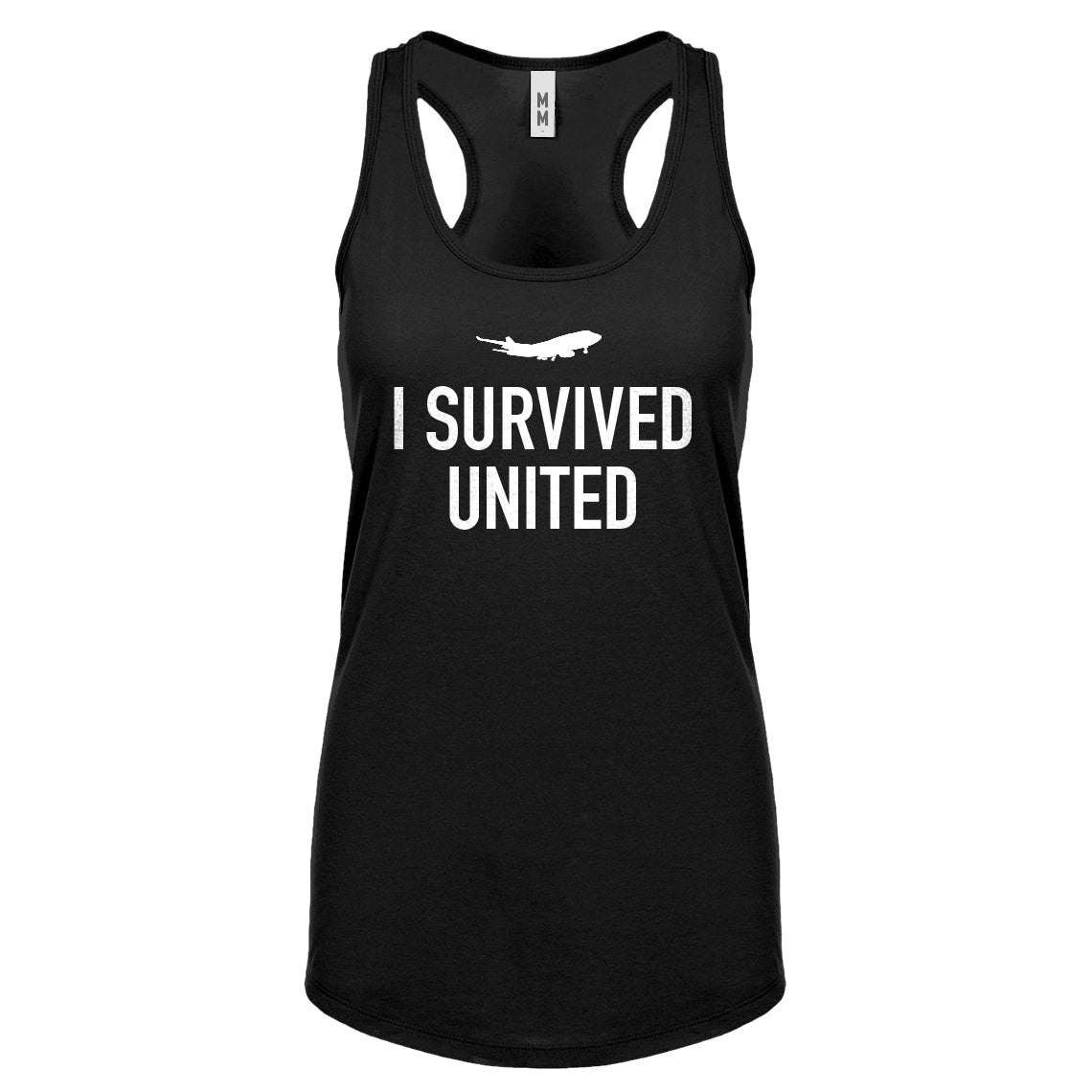 Racerback I Survived United Womens Tank Top