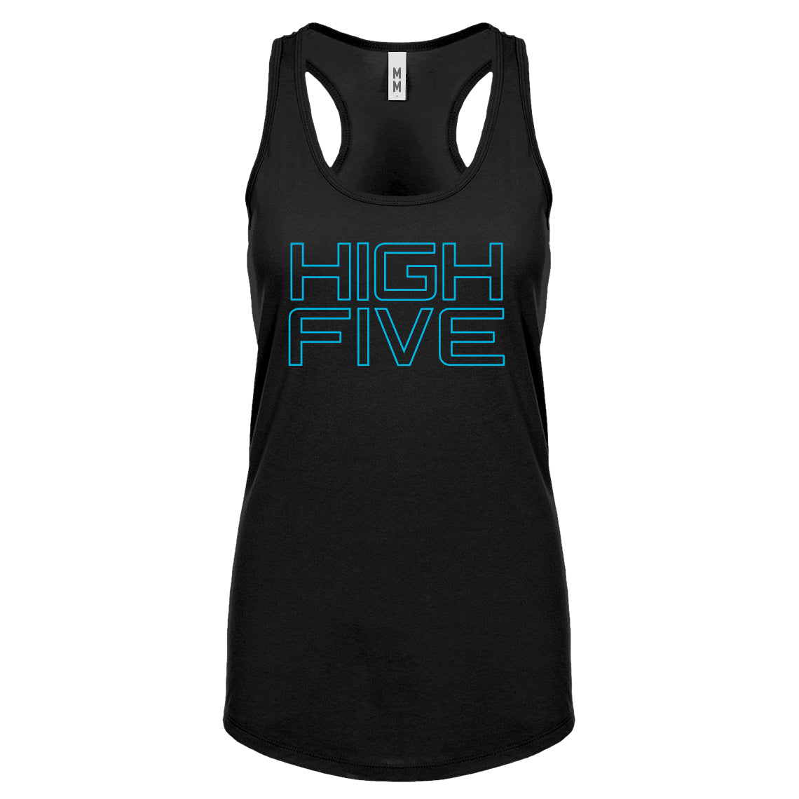 Racerback High Five Womens Tank Top