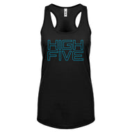 Racerback High Five Womens Tank Top