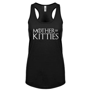 Racerback Mother of Kitties Womens Tank Top