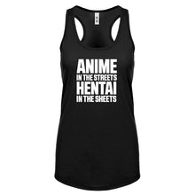 Racerback Anime in the Streets Womens Tank Top