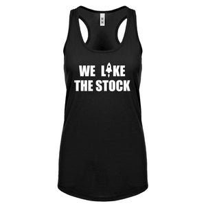 WE LIKE THE STOCK Womens Racerback Tank Top