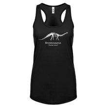 Racerback Brontosaurus Womens Tank Top