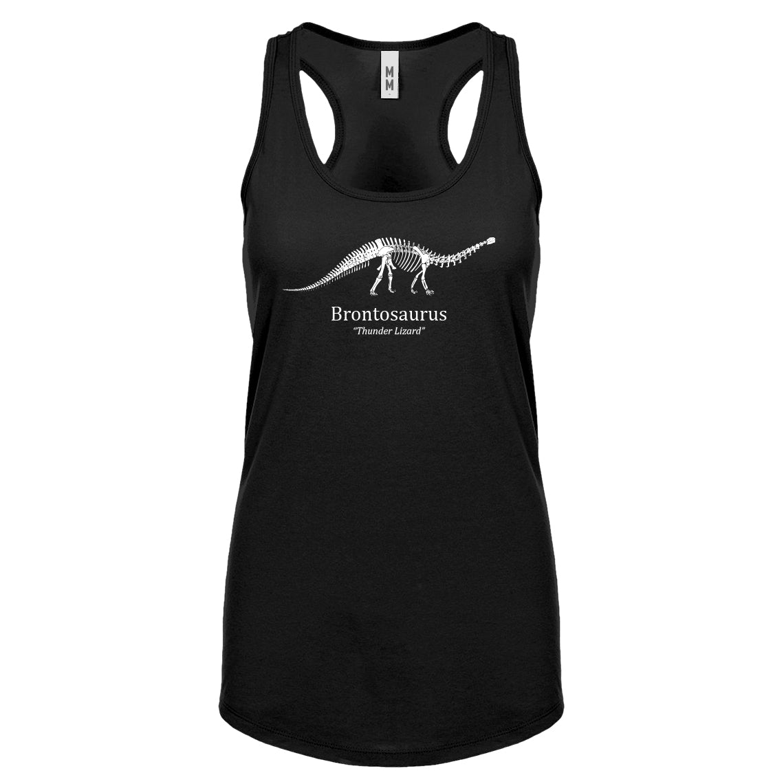 Racerback Brontosaurus Womens Tank Top