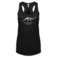 Racerback Brontosaurus Womens Tank Top