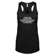 The Week is Long the Silver Cat Feeds Womens Racerback Tank Top