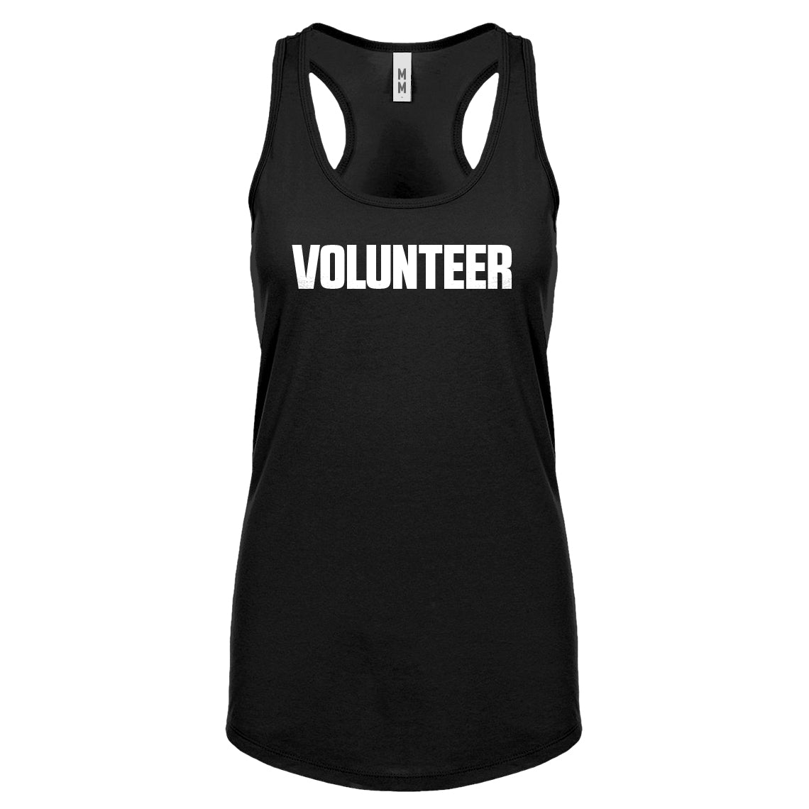 Racerback Volunteer Womens Tank Top