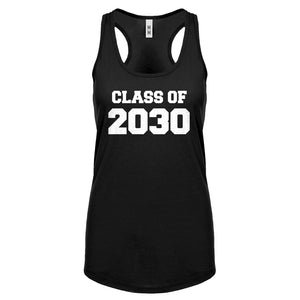 Class of 2030 Womens Racerback Tank Top