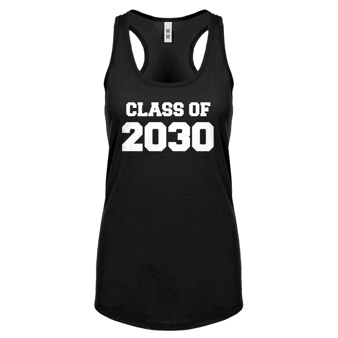 Class of 2030 Womens Racerback Tank Top