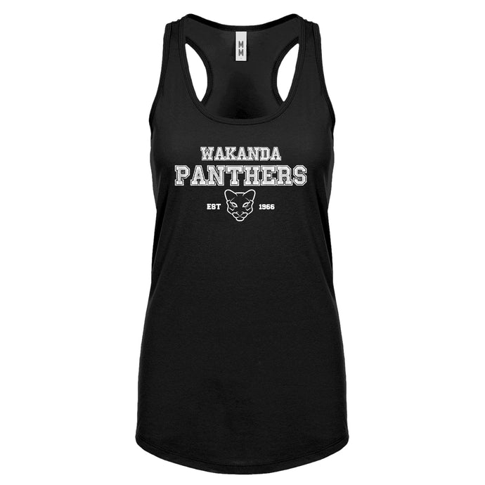 Racerback Wakanda Panthers 1966 Womens Tank Top