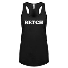 Betch Womens Racerback Tank Top