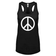 Peace Womens Racerback Tank Top