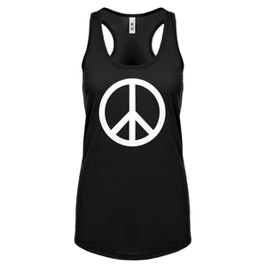 Peace Womens Racerback Tank Top