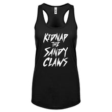 Kidnap the Sandy Claws Womens Racerback Tank Top